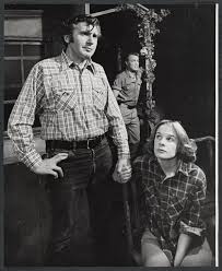 Kenneth Harvey, Anthony Call, and Faith Catlin in the stage production  Augusta