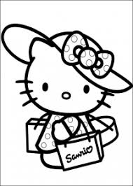 Help her decorate the tree, visit santa, go ice skating and more. Hello Kitty Free Printable Coloring Pages For Kids