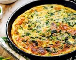 Recette De Omelette Aux Epinards Haches Recette Omelette Aux Epinards Recette Recette Omelette