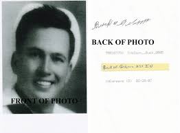 USS Indianapolis Buck Gibson WWII delivered A-Bomb/ shark attacks SIGNED  PHOTO