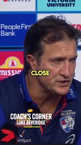 Luke Beveridge will now be known as Bever-EDGE* #afl #aflmemes