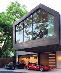 Denah rumah 1 lantai diatas lahan hook seluas 77 m2 (7 m x 11 m). 31 Model Garasi Mobil Minimalis Desain Mewah Sederhana