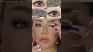 aurora gray contact lenses #graylen #howtoapplylenses #contactlenses  #lenses #eyecare #beauty