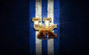 Search free kentucky wildcats wallpapers on zedge and personalize your phone to suit you. Download Wallpapers Kentucky Wildcats Golden Logo Ncaa Blue Metal Background American Football Club Kentucky Wildcats Logo American Football Usa For Desktop Free Pictures For Desktop Free