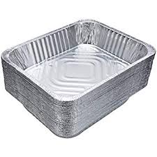 amazon com aluminum foil pans 15 piece full size deep