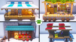 Beautiful minecraft is a compendium of stunning artwork designed and built by the blockworks team in minecraft. Minecraft 20 Small Shops Build Ideas And Inspiration Youtube
