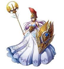 Athena (アテナ, atena) (in greek as ἀθηνᾶ or ἀσάνα in the manga and anime respectively, occasionally as ἀθάνα in both) is one of the main characters in the saint seiya series, a manga authored by masami kurumada. Athena Goddess Saint Anime Anime Manga Anime Anime Comics