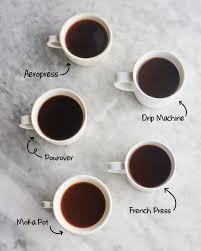 In this section, we'll see the common ways of brewing a coffee. What Coffee Brewing Method Makes The Best Tasting Cup Kitchn