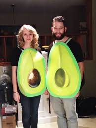 Homemade Avocado Costume You Re My Other Half Avocado Costume Homemade Pregnant Halloween Costumes Avocado Costume Avacado Halloween Costume