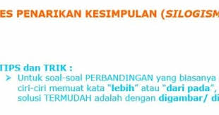 Sobat harus pelajari dahulu ya minimal dibaca lah materi penalaran penala ran silogisme yang terdiri dari 20 soal. Tes Silogisme Atau Penarikan Kesimpulan Dalam Tes Intelegensia Umum Cpns Abi Awam Bicara