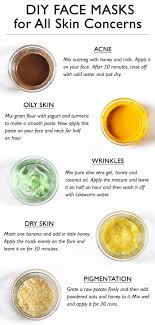 Diy Face Mask For All Types Of Skin In 2020 Mask For Dry Skin Mask For Oily Skin Natural Face Mask