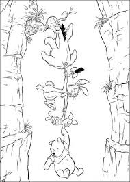Winnie The Pooh Piglet Rabbit And Eeyore Coloring Page Ausmalbilder Disney Farben Ausmalen