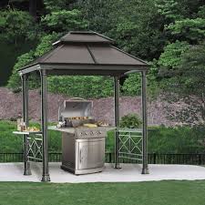 Costco Uk Laurentin Aluminium 2 3 X 1 7m Grilling Gazebo Grill Gazebo Gazebo Backyard Gazebo