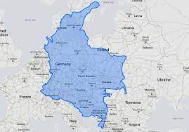 Colombia and texas relative size comparison. How Big Is Colombia Really Colombia Vs The World Map Colombia Travel Blog By See Colombia Travel