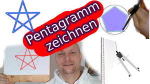 Willst du lernen, wie man einen stern zeichnet? Anleitung Ein Pentagramm Oder Funfeck Zeichnen