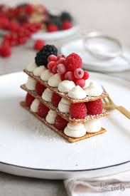 Mille Feuille With Berries Bake To The Roots Recipe Baking Food Desserts