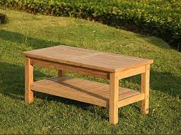 With a wide selection of table and chair materials and styles to choose from, such as our nevada rattan furniture collection, helsinki bistro sets and wooden garden furniture sets, you can complete your outdoor space with ease and start making the most of the brighter weather. Wordsworth Rectangular Premium Teak Garden Coffee Table With Shelf