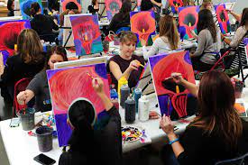 Paint & sip studio new york, new york, new york. Introducing Extreme Paint N Sip The New Yorker