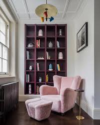 1stdibs on instagram the epitome of hygge danish for exceptionally cozy the jolene chair by elnaznamaki colorful bookshelf decor french dining chairs
