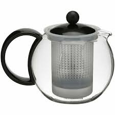 Silicone rim secures filter in the teapot for precise pouring. Bodum Assam Tea Press
