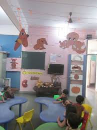 Teacher Decorate Classroom For Brown Colour Day Celebration To Teach Children Grace Learning Brown Colou School Decorations Activity Sheets Teaching Kids