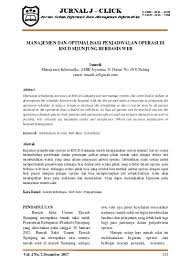 Menghasilkan sebuah sistem pemesanan makanan dan minuman dengan menggunakan perangkat mobile. Perancangan Sistem Informasi Rumah Kost 1