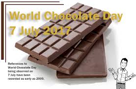 This is the day to indulge in consuming chocolates. World Chocolate Day 7 July 2017 Infographic Skillz Middle East