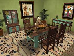 Rattan our collection of rattan and wicker weave furniture transforms any room into a tropical and elegant environment. Second Life Marketplace Sq Mexican Farmhouse Dining Room In Shipping Crate