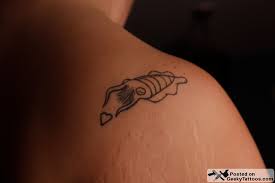 Kitty's Cuttlefish Tattoo – GeekyTattoos