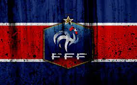 Download Wallpapers France National Football Team 4k Logo Fff Grunge Europe Football Stone Texture Soccer France European National Teams Besthqwallpap National Football Teams France National Football Team Football Team