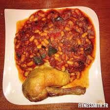 Plat Au Sauce Fitness 100g De Haricot Blanc Avec 250g De Ratatouille 200g De Poulet Roti Les Macros Proteines 45 Gluc Plats Sains Plat Alimentation