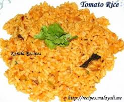 Tomato Rice Thakkali Choru Sadham Kerala Recipes