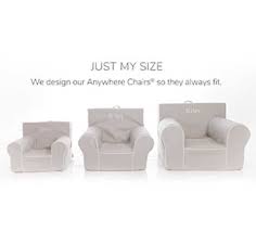 Cream Sherpa Anywhere Chair Kids Armchair Pottery Barn Kids
