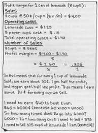 Teach Math Business And More With Em The Lemonade War Em