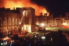 The True Story and History of the Windsor Castle Fire in 1992