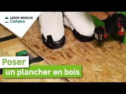 Page animée du lundi au vendredi. Comment Poser Un Plancher Bois Leroy Merlin Youtube