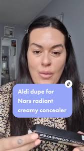Aldi dupe for Nars radiant creamy concealer #aldifinds #narsdupe #lacura  #makeup #review