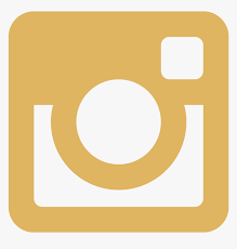 Instagram icon in banner lower third on transparent background png. Clip Art Gold Instagram Logo Icon Twitter And Snap And Instagram Png Transparent Png Kindpng
