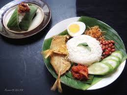 Description nasi lemak is malay for rice in cream, a reference to the rice being cooked in coconut milk, or richly flavoured rice. Nasi Lemak Recipe From Mytaste