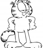 The smurfs hefty coloring page. Top Garfield Coloring Pages For Your Little Ones Coloring Pages