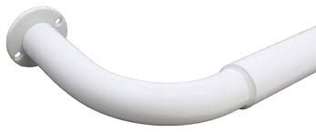 Designed with a sleek black matte finish. Energy Saving Wrap Around Black Out Return Adjustable Window Curtain Metal Rod Transitional Curtain Rods By Urbanest Living Houzz