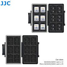 Sdxc is the latest type of memory card released in 2010 which meets the demands of full hd recording in terms of capacity and speed. Jjc 36 Slots Memory Card Case Holder Storage Box Organizer For 12 Sd Sdhc Sdxc 24 Msd Micro Sd Tf Card Wallet Keeper Protector Memory Card Cases Aliexpress
