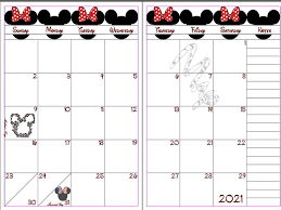 Pdf monthly free printable disney calendar 2021. Free Printable Disney Calendar 2021 Free 2021 Yearly Calender Template Calendar 2021 Senyum Tipis