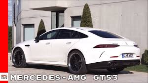 2019 Mercedes Amg Gt 53 4matic 4 Door Coupe Youtube