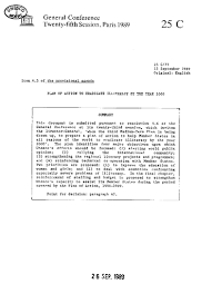 Plan Of Action To Eradicate Illiteracy By The Year 2000 Unesco Digital Library
