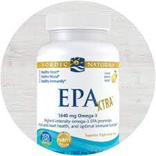 Amazon Com Nordic Naturals Epa Xtra Lemon 60 Soft Gels 1640 Mg Omega 3 High Intensity Epa Formula For Positive Mood Heart Health Healthy Immunity Non Gmo 30 Servings Health Personal Care