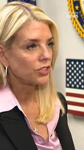 U.S. Attorney General Pam Bondi focused