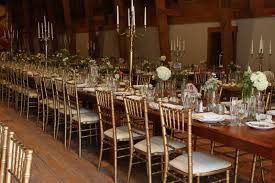 Farm Tables With Our Gold Chiavari Chairs Chiavari Chairs Gold Chiavari Chairs Farm Table