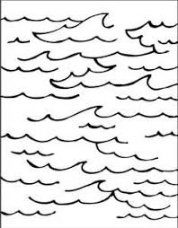 Water Waves Clip Art Ocean Coloring Pages Coloring Pages Ocean Colors