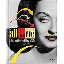 Amazon.com: All About Eve [Blu-ray Book] : Bette Davis, Anne Baxter, George  Sanders, Celeste Holm, Marilyn Monroe, Gregory Ratoff, Gary Merrill, ...